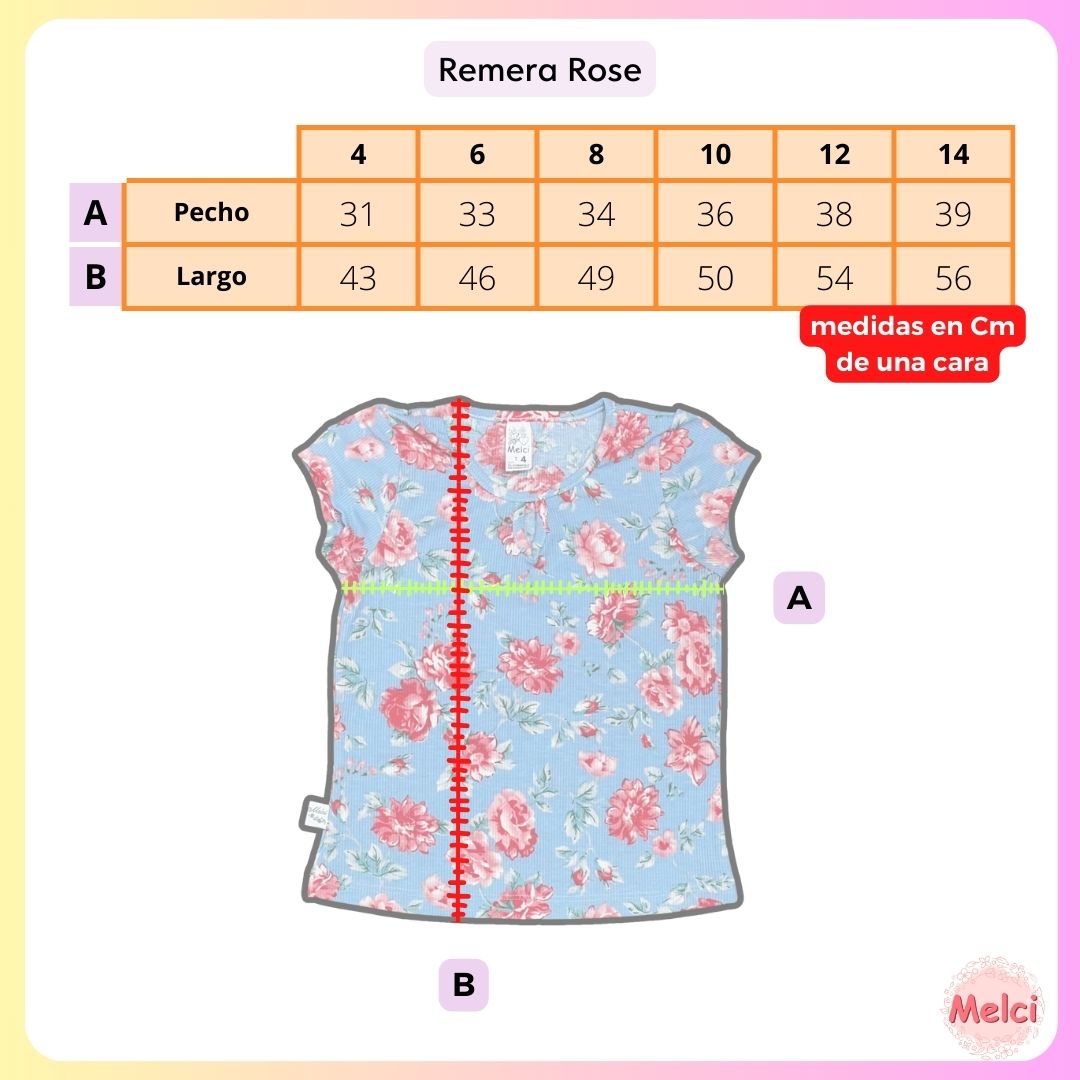 Remera Rose